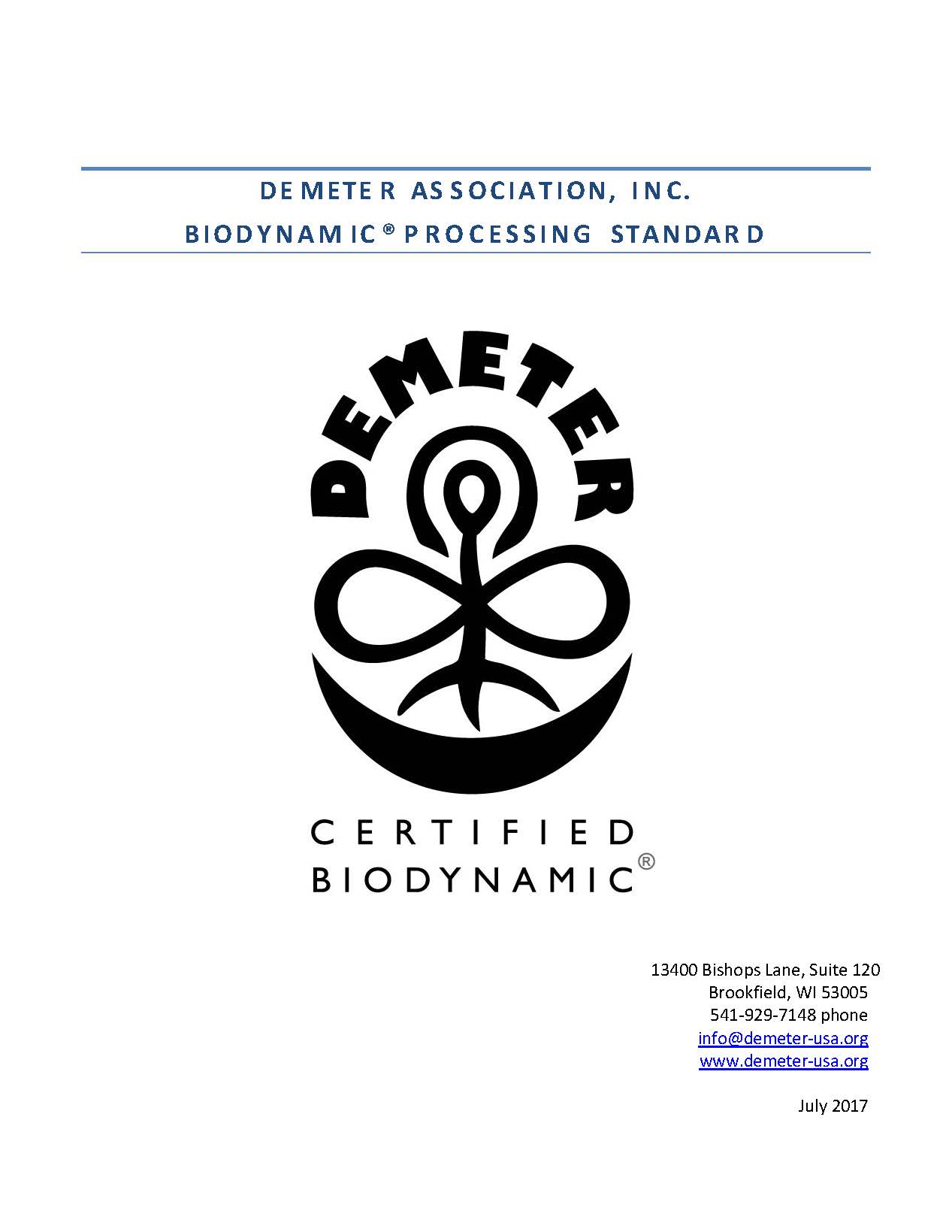 Processing Standard cover